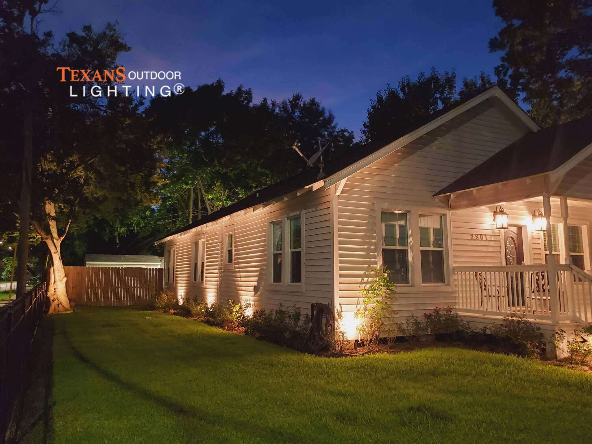 outdoor lighting company in Houston